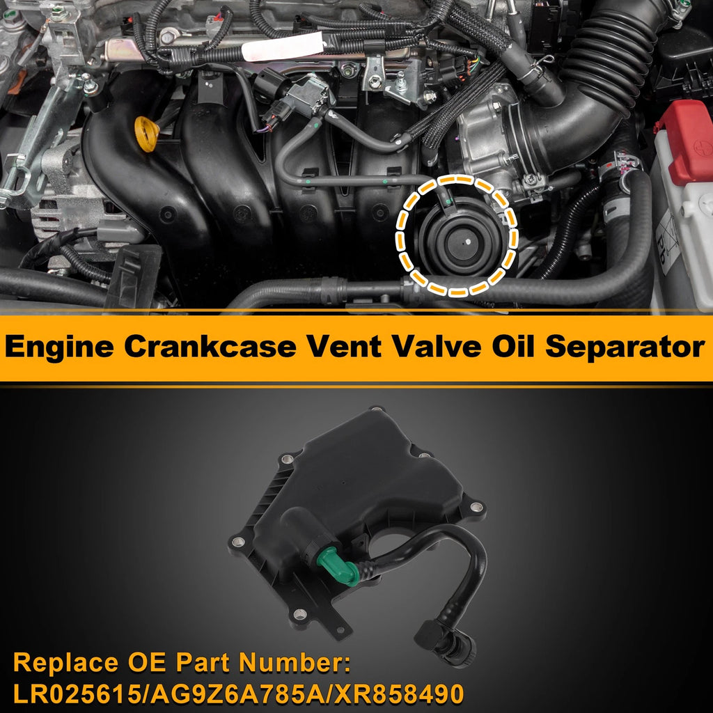 Engine Crankcase Vent Valve Oil Separator for Ford Edge 2.0L (2012–2015) No.LR025615