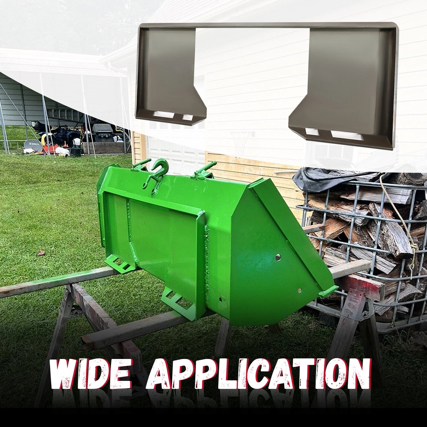 Quick Tach Mount Plate for Bobcat Skid Steer (HD)