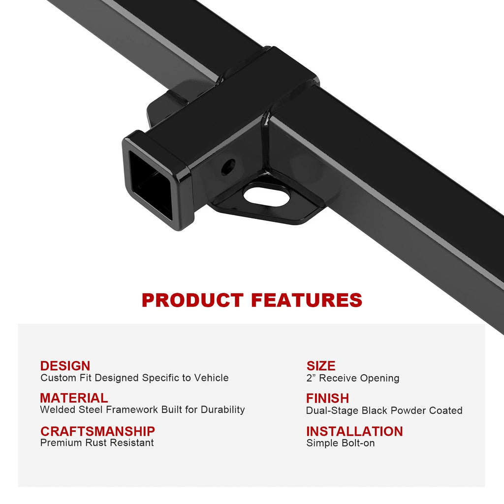 2 Inch Trailer Towing Hitch for Suzuki Grand Vitara (1999–2006)