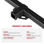 2 Inch Trailer Towing Hitch for Suzuki Grand Vitara (1999–2006)