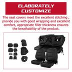 Set of 2 Seat Covers for Chevy Silverado LT (2019–2021)