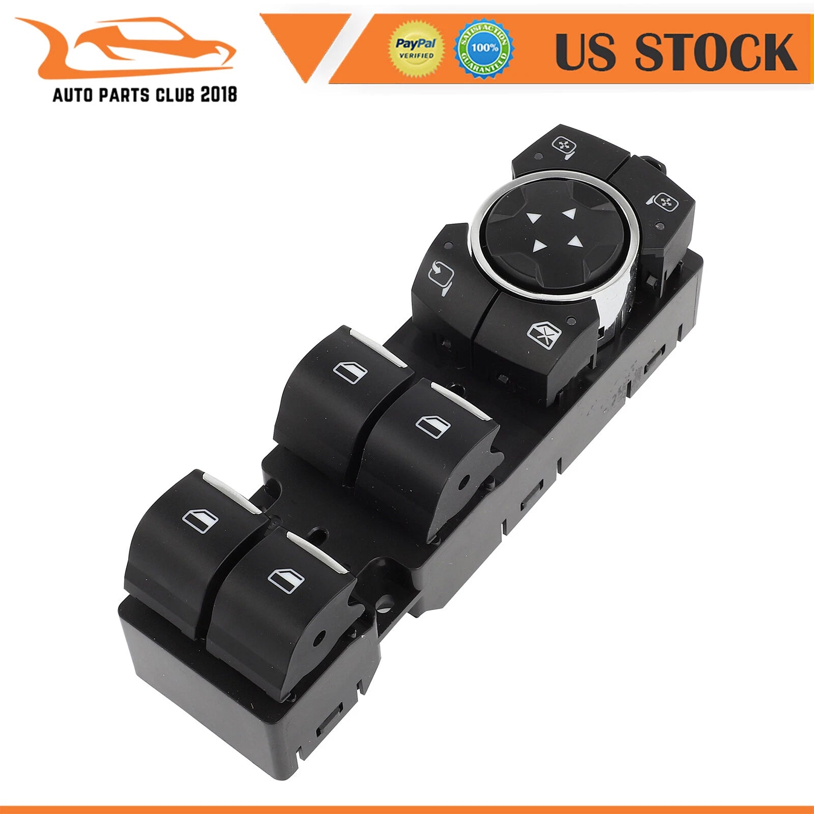 Front Left Power Window Switch for Ford Fusion (2014-2020) & Expedition (2018-2021)