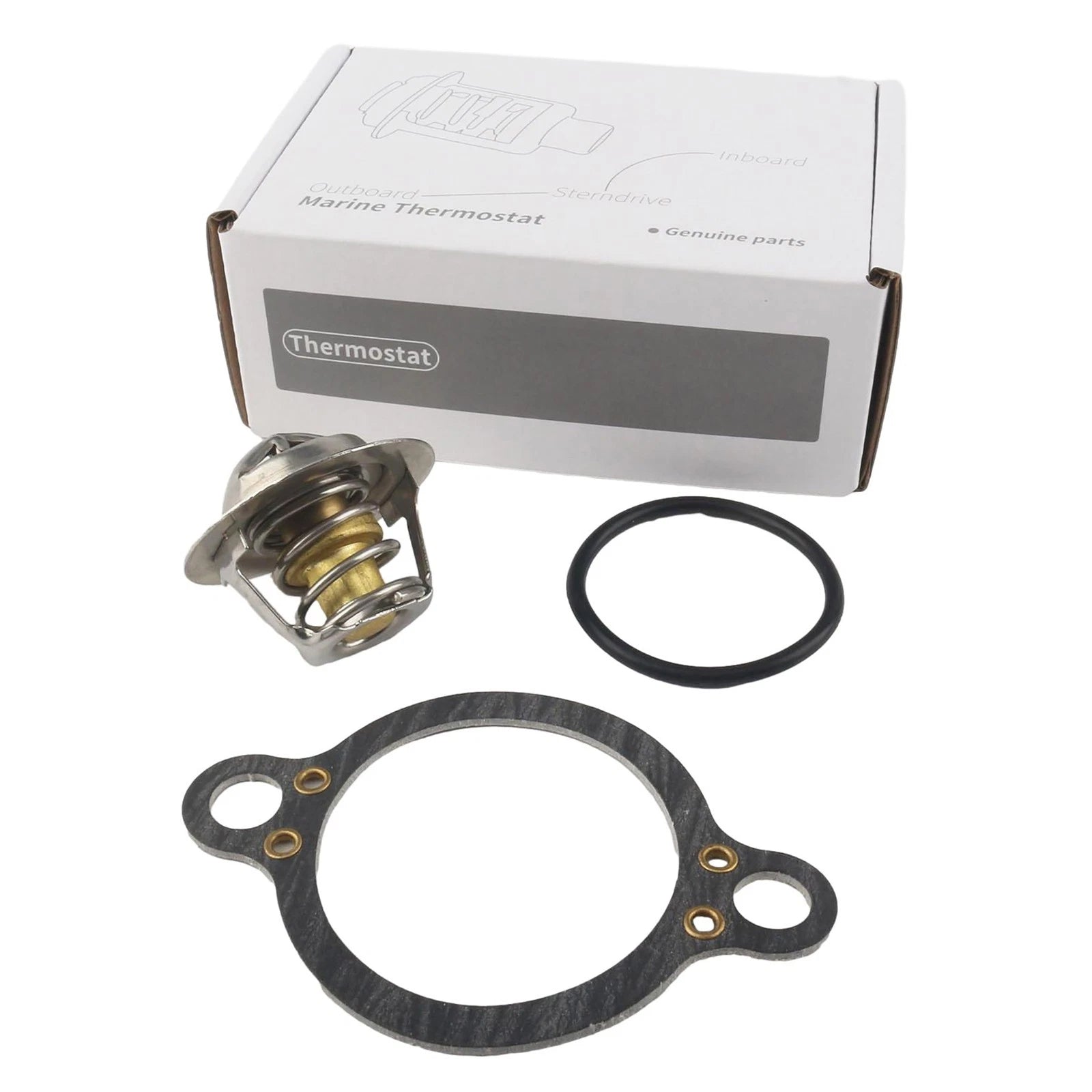 Stern Drive Thermostat Kit Assembly for Volvo Penta 4.3L 5.0L 5.7L