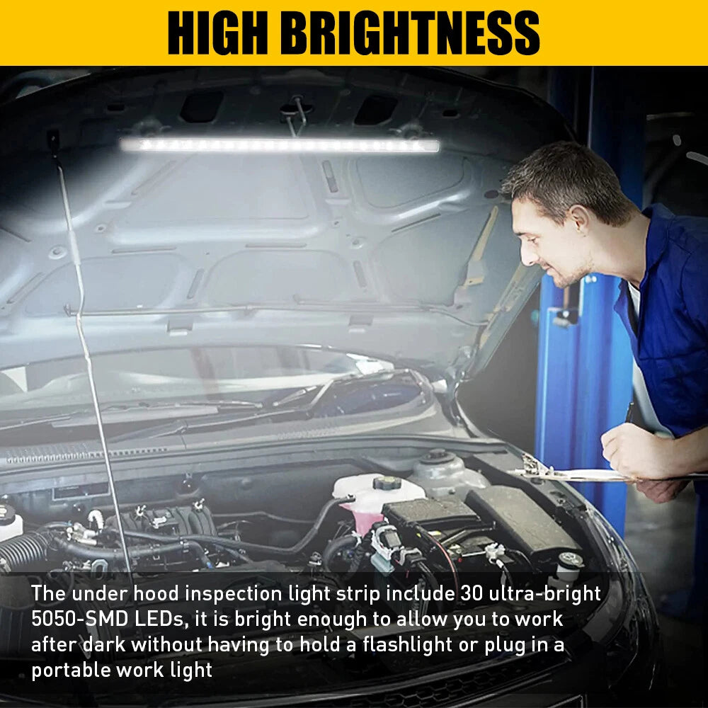 Under Hood LED Light Kit for Universal Fit (Automatic On/Off)