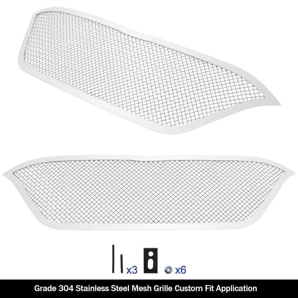 Stainless Steel Chrome Mesh Grille Insert for Honda HR-V (2016-2018)