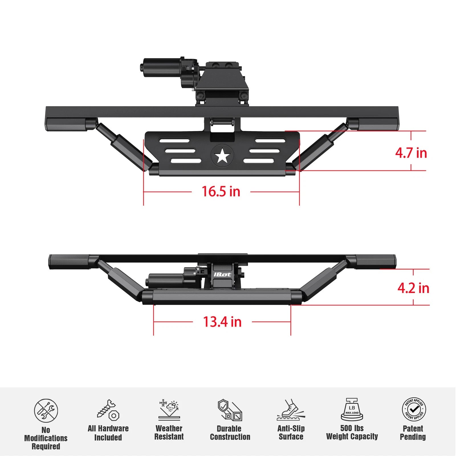 Power Step for Dodge Ram 1500 2500 3500 Quad Cab (2002-2009)