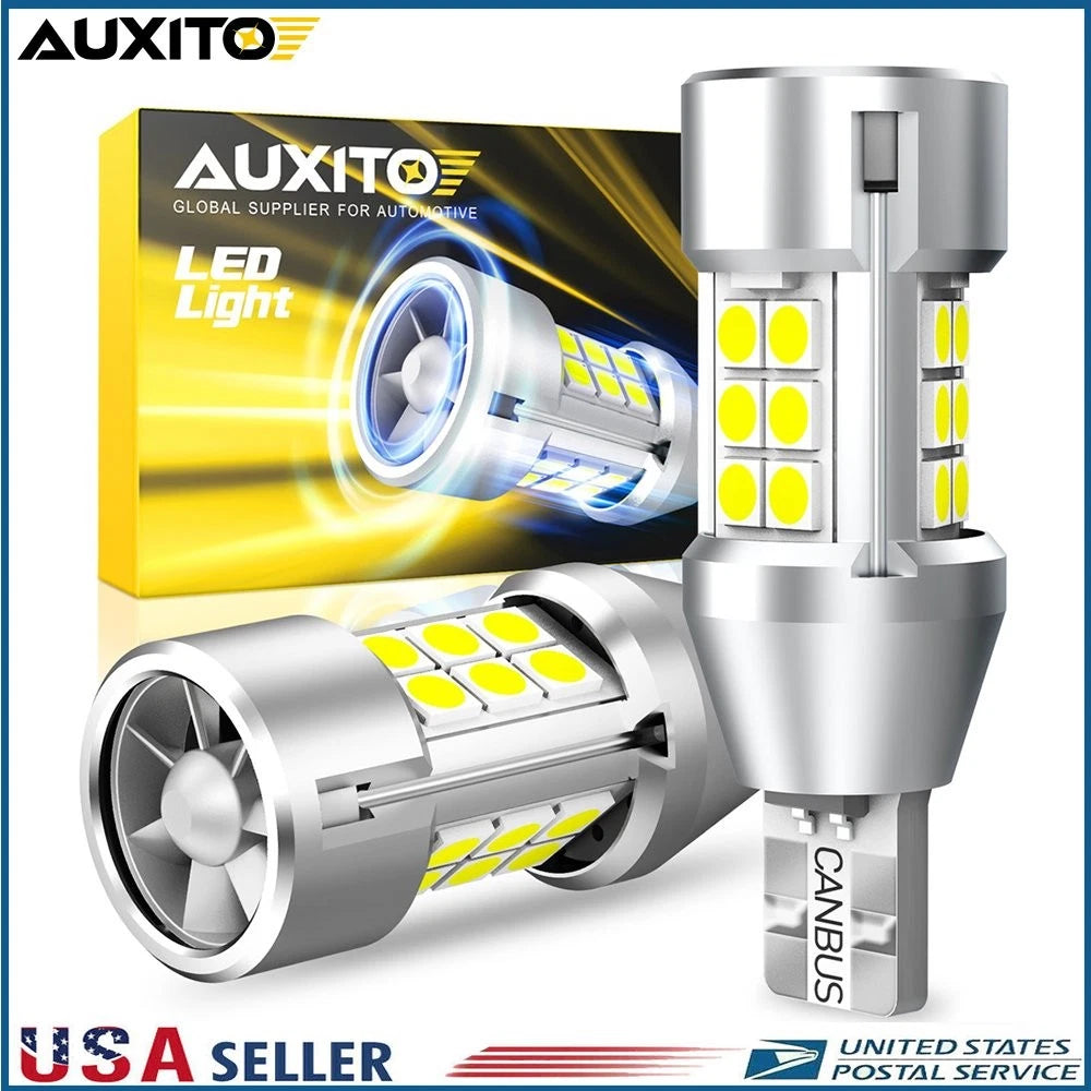AUXITO T15 921 912 LED Reverse Backup Light Bulb 6500K