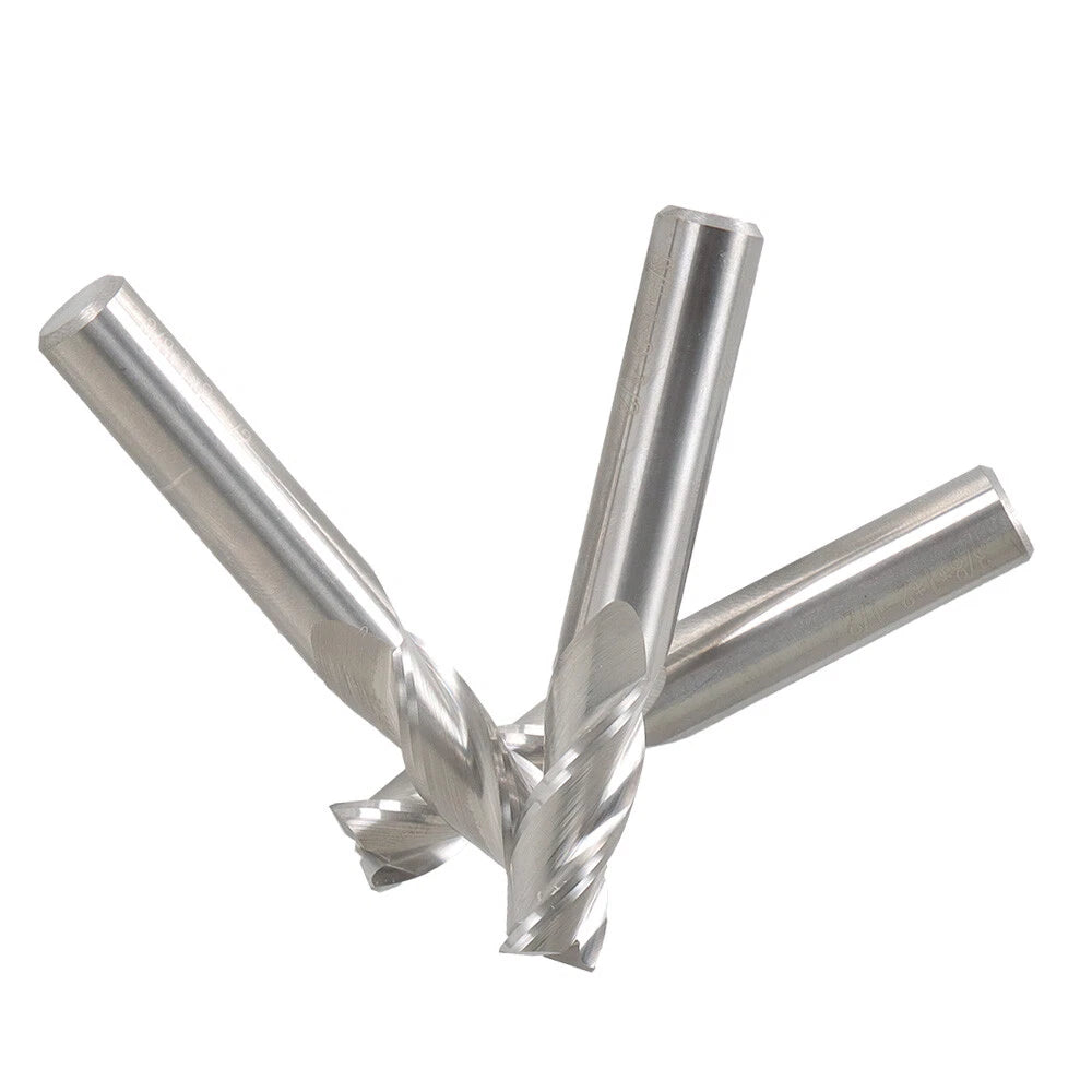 3Pcs 3 Flute End Mill for Automotive Applications (Various Models)