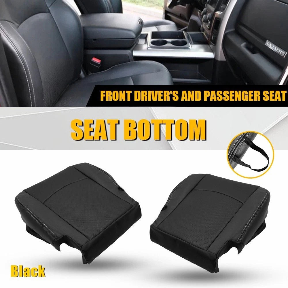 Set of 2 Bottom Seat Covers for Dodge Ram 1500 2500 3500 4500 5500 (2013–2018) EPY