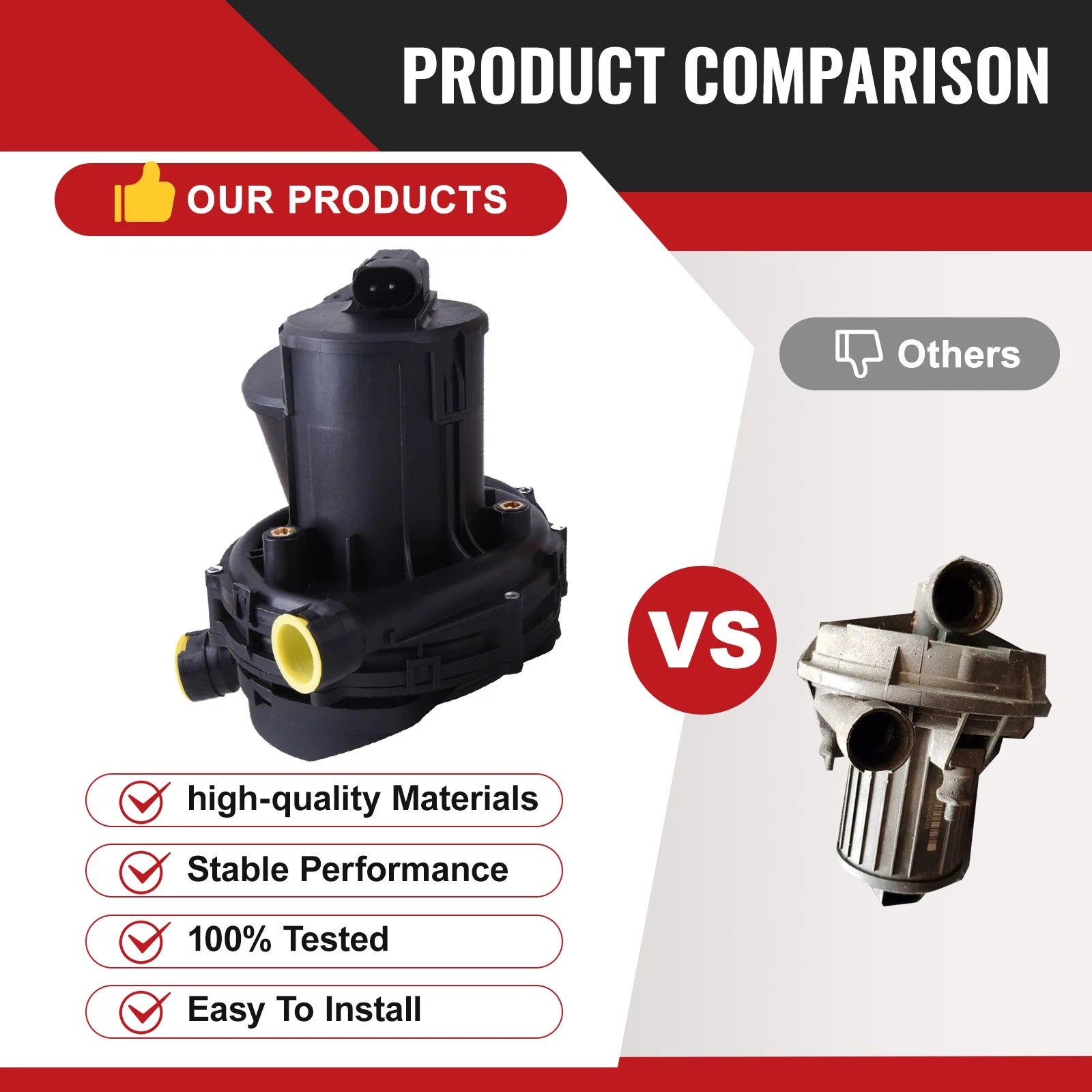 Secondary Air Injection Pump for Land Rover Range Rover Discovery (1999–2002)