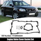 Engine Valve Cover Gasket Set 11120032224 for BMW 1.8L 2.0L (2000–2006)