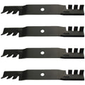 Set of 4 Toothed Mower Blades for John Deere ZTrak Z525E Z535M Z540M Z375R M143520