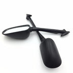 Set of 2 Black Rear View Mirrors for Honda (2010–2012)