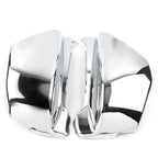 Pair Chrome Battery Side Fairing Covers for Honda Magna VF 750 (94-04)