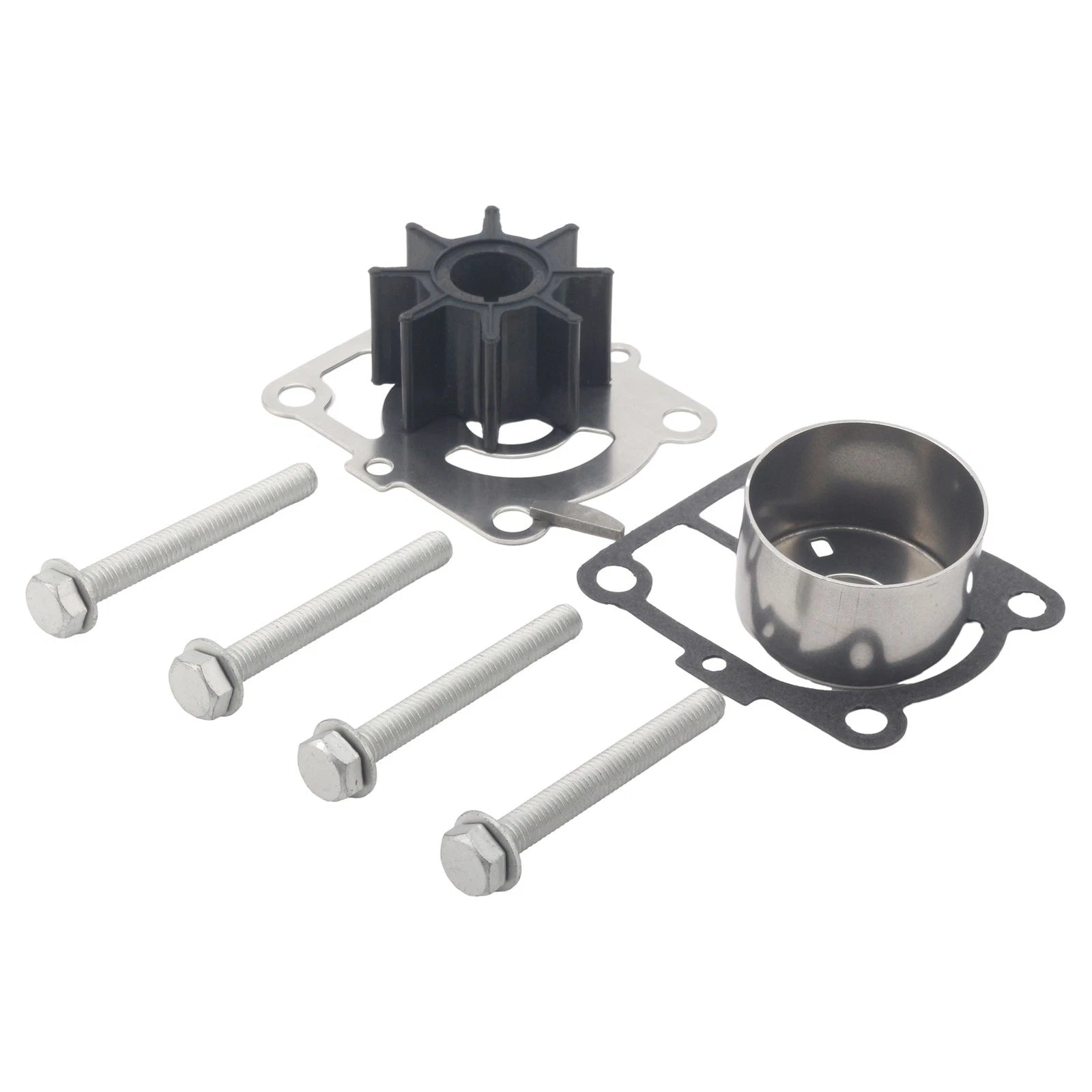 Water Pump Repair Kit for Nissan Tohatsu Outboard 9.9E 15E 20E (1998-8M0135821)