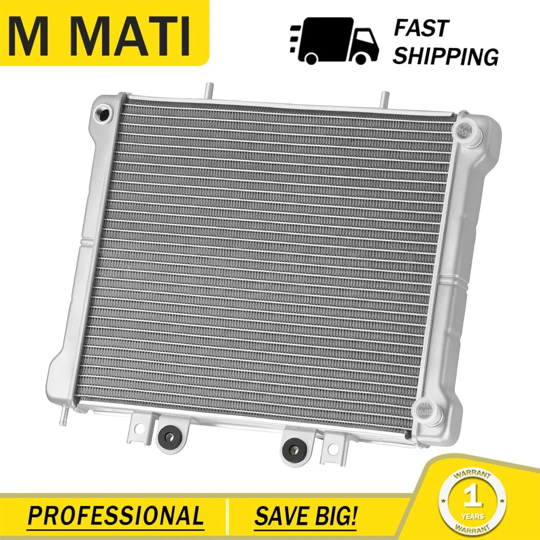Aluminum Radiator for Polaris Sportsman 600 700 (2002–2006) 1240103 1240203