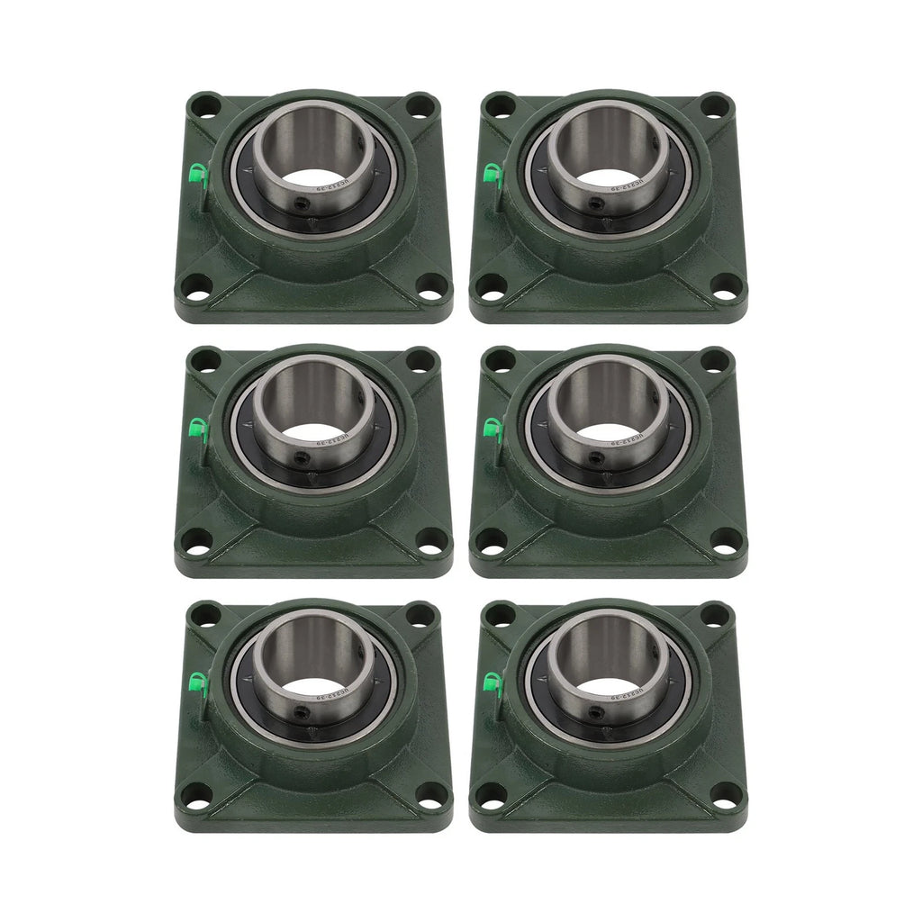 Set of 6 Self-Aligning Pillow Block Bearings for Various Applications