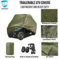 All Weather Waterproof Storage Cover for Kawasaki Mule 3000 3010 3020 (2000–2023)
