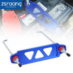 Blue JDM Battery Hold Tie Down w/ J-Hooks for Honda Civic EG EK S2000 (1992–2005)