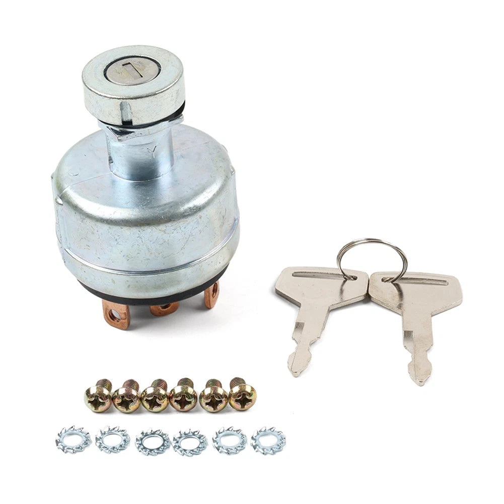 Ignition Starter Switch & 6 Terminal for Kobelco SK200-3 SK200-5 SK120-5 (–)