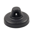 Black Radio Antenna Mount Base Cover for Jeep Wrangler JK JL Gladiator JT