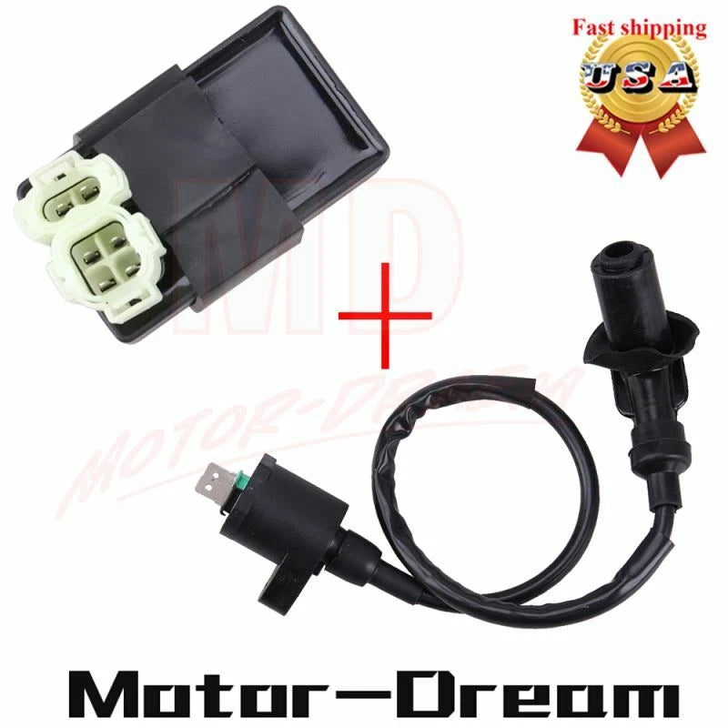 CDI Box + Ignition Coil for Honda Sportrax 300 TRX300EX (1993–2006)