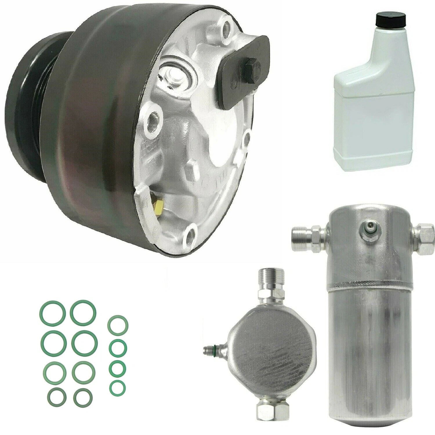 AC Compressor Kit Replacement for Kia Rio (2012–2017)