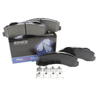 Set of 4 Akebono ProACT Front Disc Brake Pads for Ford F-150 (2018–2020)