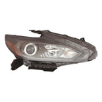 Smoked Passenger LED Headlight Assembly w/Daytime Running Lamps w/Smoked Bezel