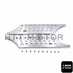 Chrome CNC Billet Hard Bag Latch Cover for Harley Touring (1993–2013)
