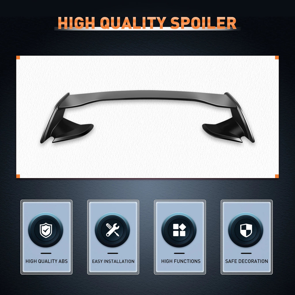 Black Wing Spoiler for Subaru WRX STI (2015-2021)