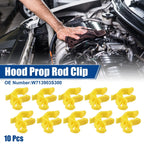 10 Pcs Hood Prop Rod Holder Clip for Ford Focus (2012–2018) No.W713903S300