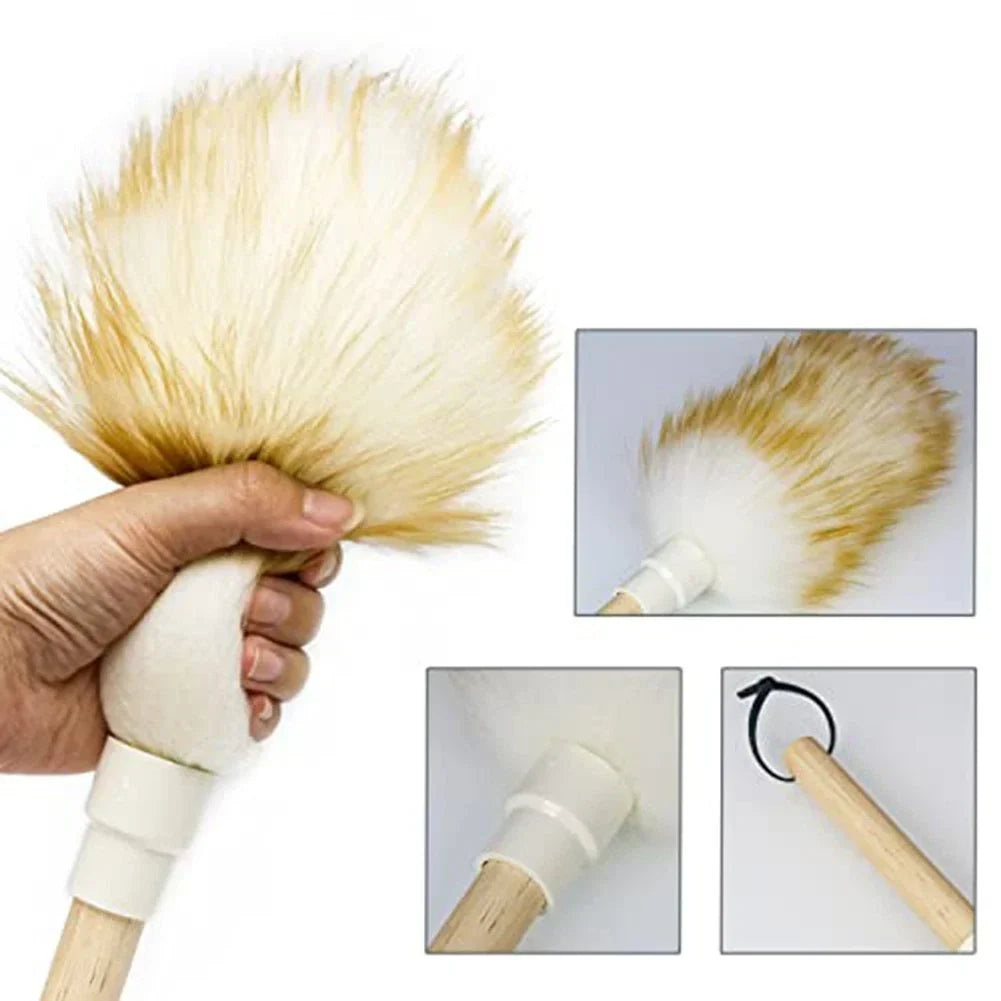Wool Duster Lambswool for Car & Household Cleaning Tool