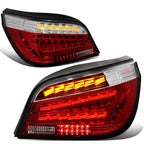Set of 2 OLED Sequential Signal Tail Lights for BMW 525i 530i 545i (2004–2007)
