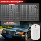 Chassis Pipeline Fuel Filter Assembly for Mercedes-Benz 300E (1986–1993) WK8303