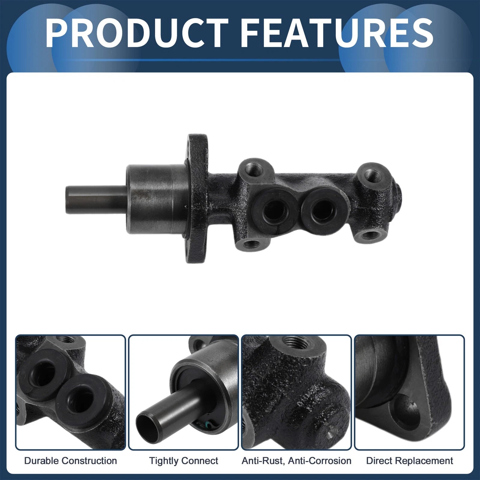 Brake Master Cylinder No.192611019 for Volkswagen Golf (1985–1986)
