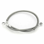 Brake Oil Hose Line for Motorcycle (33", Stainless Steel, Banjo Fitting)