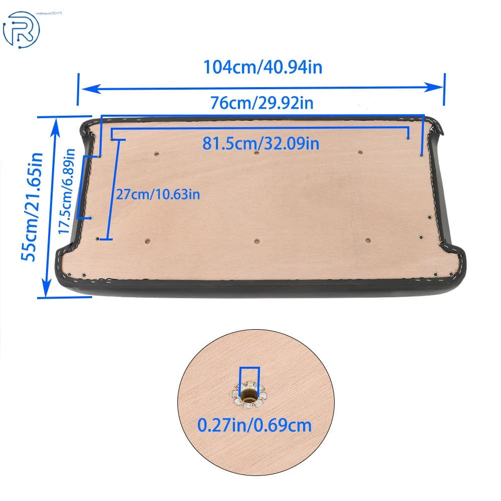 Front Seat Bottom Cushion for Club Car DS Golf Cart (2000-Present)
