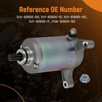 12V 9 Teeth Starter for Yamaha Big Bear 350 4x4 YFM350FW (1987–1997)