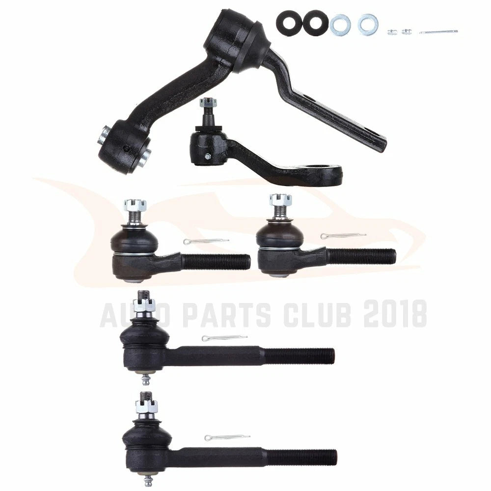 Set of 6 Tie Rods and Steering Arms for Mercury Marquis (1995–2002)