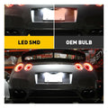 2 License Plate LED Lights for Nissan Infiniti G25 G35 G37 (2003–2013)