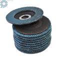 10 Pack 80 Grit 4.5" T29 Zirconia Flap Disc Sanding Grinding