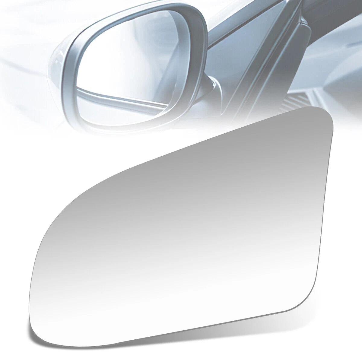 OE Side View Door Mirror Glass for Ford Probe (1990–1992) - Left, Flat Lens