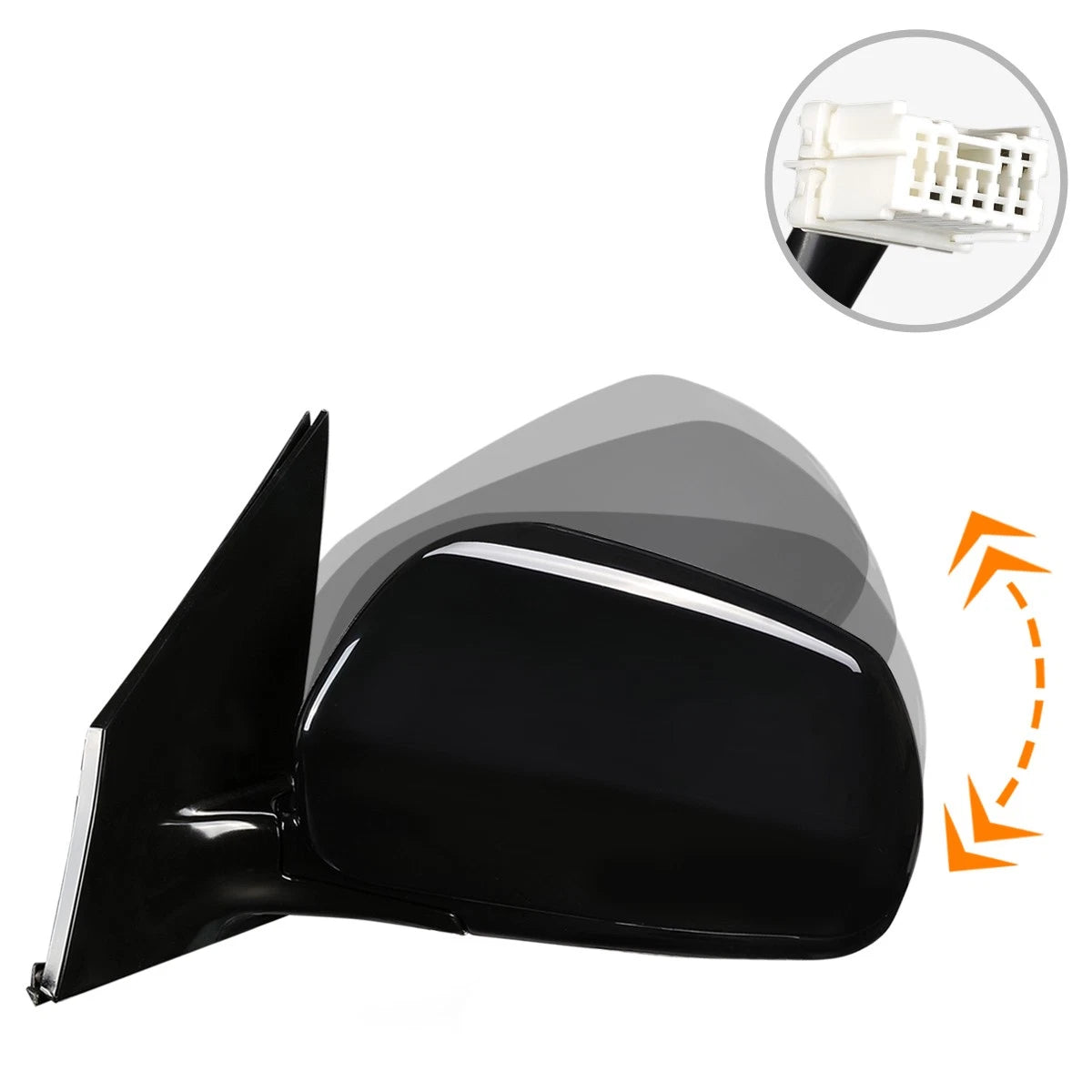 Powered Memory Side Rear View Mirror for Nissan Murano (2003–2004)