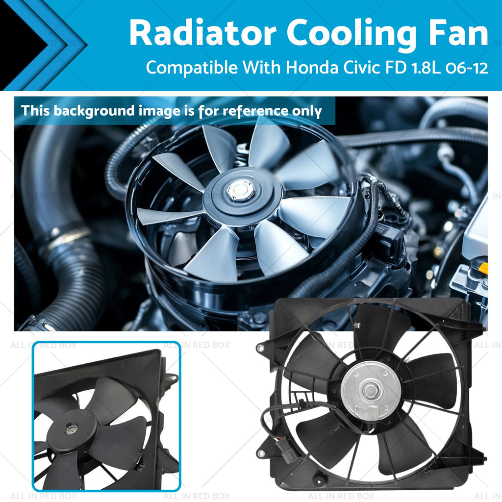 Radiator Cooling Fan Assembly for Honda Civic FD 1.8L (2006–2012)