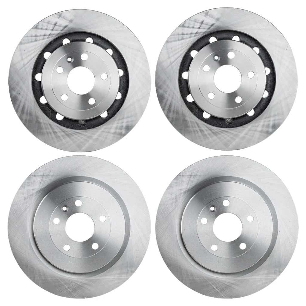 Front and Rear Disc Brake Rotors for Ford Explorer (2013–2019)