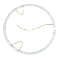 Curved LED Strip Light for Fan (38cm) - Energy Saving, Magnetic Attachment