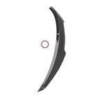 Black Trunk Lip Spoiler for Audi A5/S5/RS5 4-Door (2018–2024) Carbon Fiber