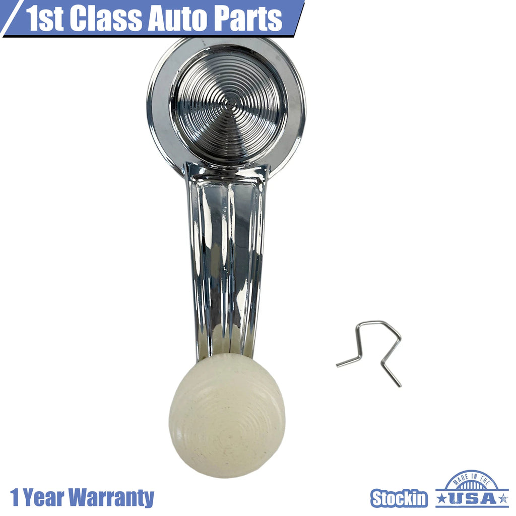 2X Window Cranks Handles Chrome for Buick Electra (1967–1984)
