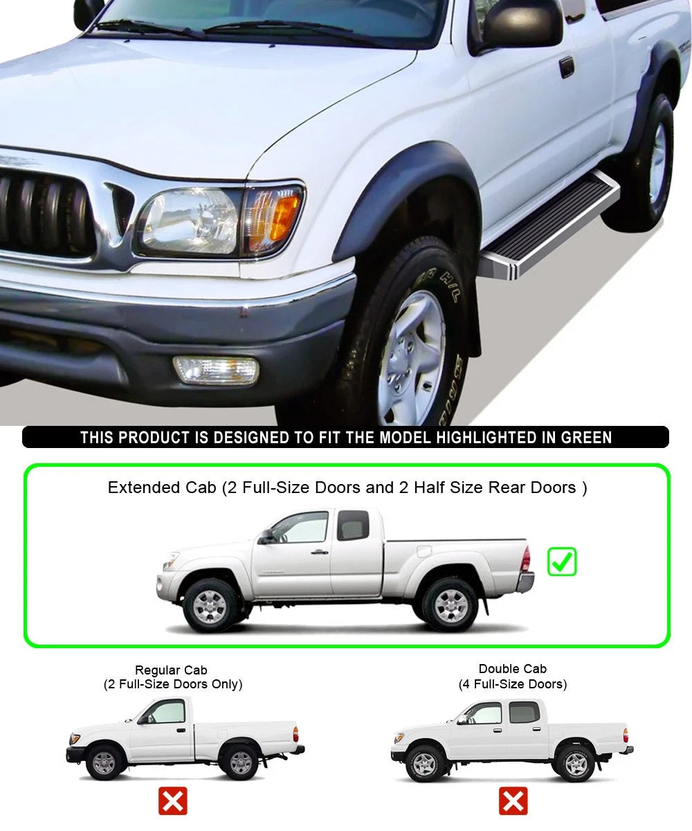 iBoard Running Boards for Toyota Tacoma (1995-2004)